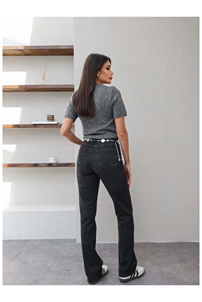 ESRAHELVACI Παντελόνι Jean σε ίσια γραμμή