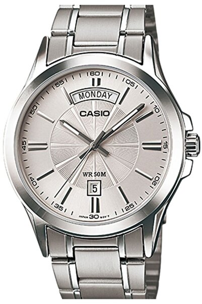 Casio Ceas bărbătesc argintiu MTP-1381D-7AVDF