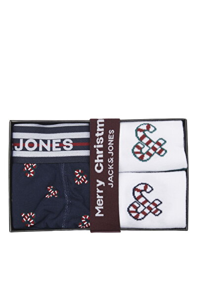Jack & Jones Children's New Year Set - Boxer & Socks - Xmas