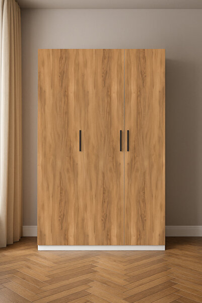 DEMEZLER MOBİLYA Modern 3 Kapaklı Gardırop