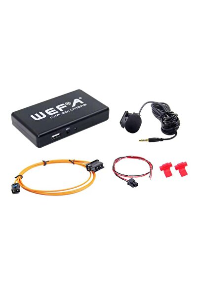 wefa Interfață Bluetooth BMW Sistem CCC MOST X5, E60, E81 – Redare Muzică & Apeluri Hands-Free, USB 12V