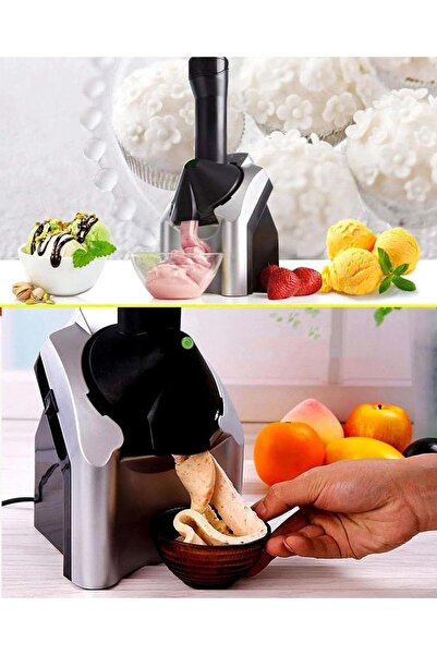 Hope Frozen Dessert and Ice Cream Maker Silver/Black DX2038