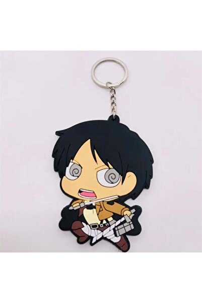 Köstebek Anime: Attack On Titan - Eren Yeager New Silicone Keychain