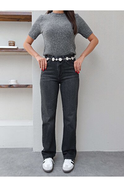 ESRAHELVACI Straight Fit Jean Trousers