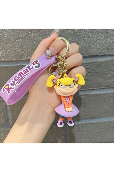 Köstebek Rugrats - Angelica Pickles Silicone Keychain