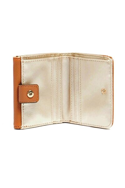Guess Wallet Brown Laurel Slg Card &amp; Coin