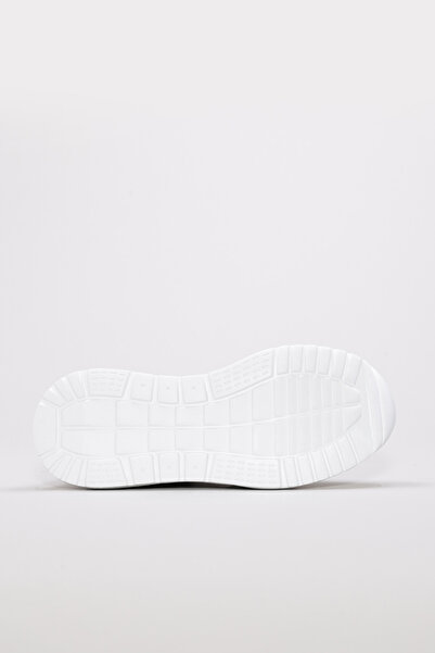 TUGERDİ White Inside and Outside Genuine Leather White Light Sole Lace-Up Women's Sports Shoes Tg09982261146