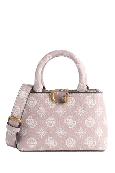 Guess Geantă mică de damă G Vibe Mini roz, elegantă, cu curea