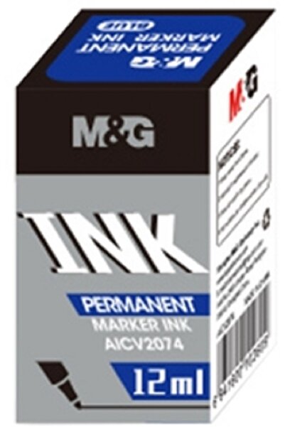 M&G Rezerva cerneala pentru marker permanent 708, albastru, 12ml