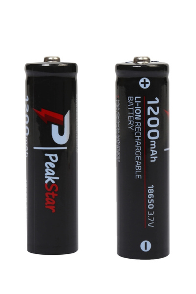 Epilons Orjinal 3.7 V 1200 Mah Şarj Edilebilir 18650 Turbo Model Li-ion Şarjl...