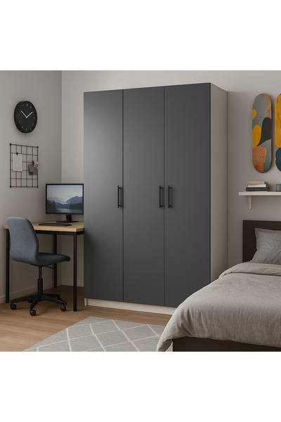 DEMEZLER MOBİLYA Modern 3 Kapaklı Gardırop