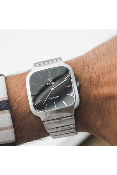 Fiesta Fs601216 Men's Steel Band Wrist Watch