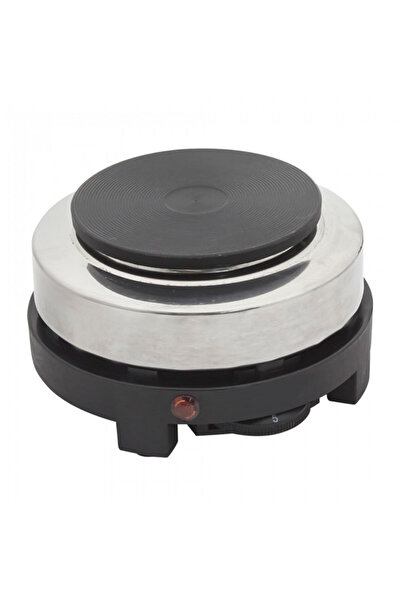 rosberg Aragaz turistic R51445C, 500W, 10 cm, 900 grame, Argintiu/negru