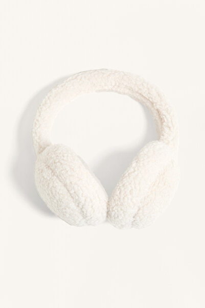 Oysho Faux-shearling-style ear muffs