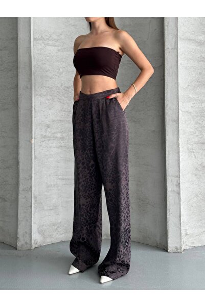 ZF BUTİK Leopard print pants