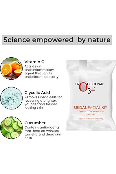 O3+ Bridal Facial Vitamin C Glowing Skin Kit