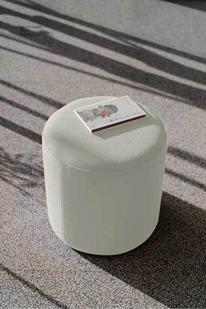 DeccoStil Corn Mini Yuvarlak Puf / Çap 33 Cm H:45 Cm