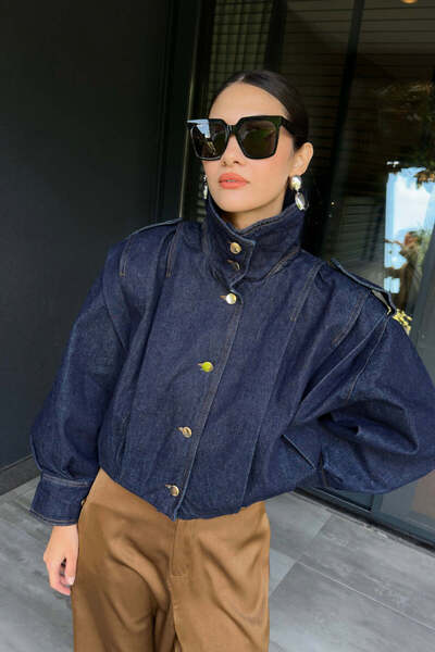 FABB Denim Pile Detailed Jacket