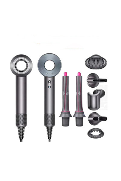 Buldug 1600W Dijital Ekranlı Hızlı Kurutma İyonik Saç Kurutma Makinesi, 7 Başlık, Fön & Şekillendirme