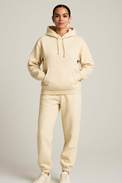 YAKAMEL SET DE Trening cu Glugă pentru Femei, 3 Straturi