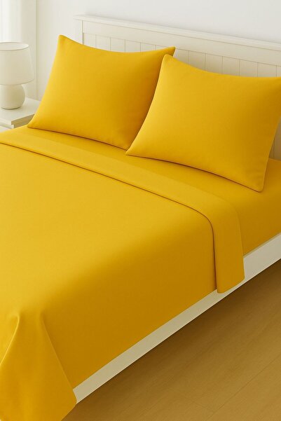 ayçiçek home Duvet Cover Set & Double Size & Non-Elastic Fitted Sheet 160*200...