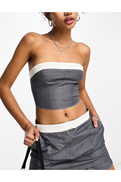 Reclaimed Vintage Top Reclaimed vintage, gri