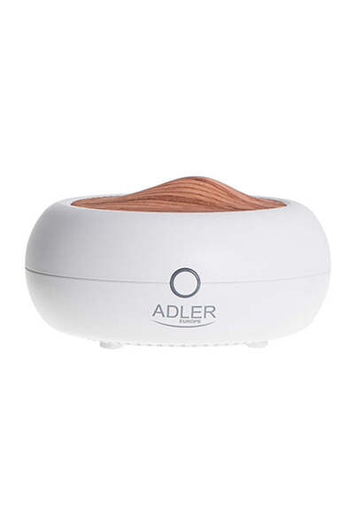 adler Ultrasonic Aromatherapy Diffuser, LED Light, USB, 70 ml Reservoir, 3 Modes, White, AD 7969