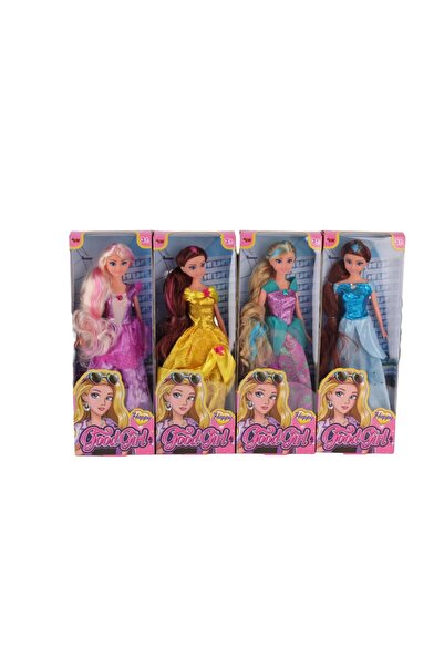 NW NessiWorld 115516-17 دمية عارضة أزياء ملونة مقاس 29 سم + صندوق