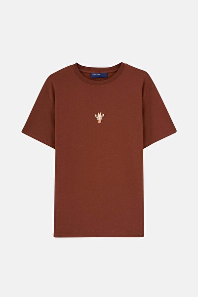 WWF Market Μπλουζάκι Giraffe Premium - Καφέ