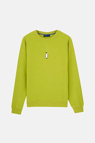 WWF Market Φούτερ Emperor Penguin SuperSoft - Πράσινο φιστίκι