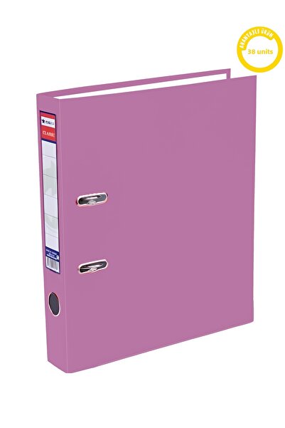 Tigra Classic Narrow Plastic Folder 30-Piece Box Pink Office Folder