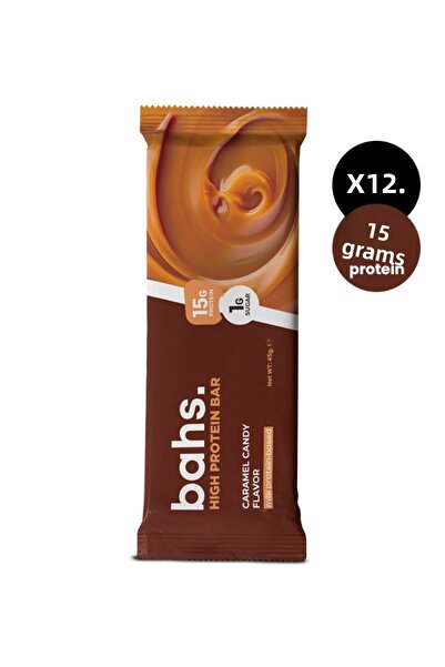 bahs. Whey Protein Bar - Caramel Candy