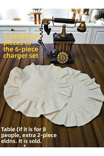 Nöşre Design Σετ Αμερικάνικου Σερβίς Runner Pintrest 2 τεμαχίων με επιπλέον ε...