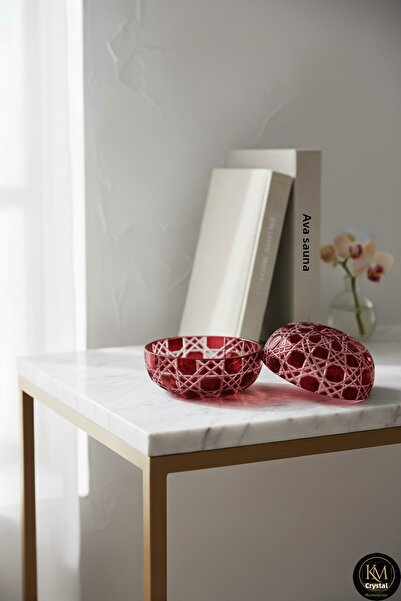 Kristal Market Handmade Crystal Decor Small Size Decorative Presentation Napkin Holder