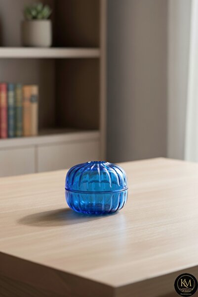 Kristal Market Handmade Crystal Vertical Patterned Decorative Presentation Holder Covered Napkin Holder