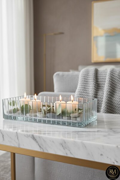 Kristal Market Χειροποίητο Διακοσμητικό Μπολ Παρουσίασης Batom με Κρυστάλλινο...