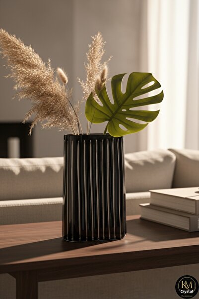 Kristal Market Model vertical Roma afumat Vază specială de cristal decupată d...