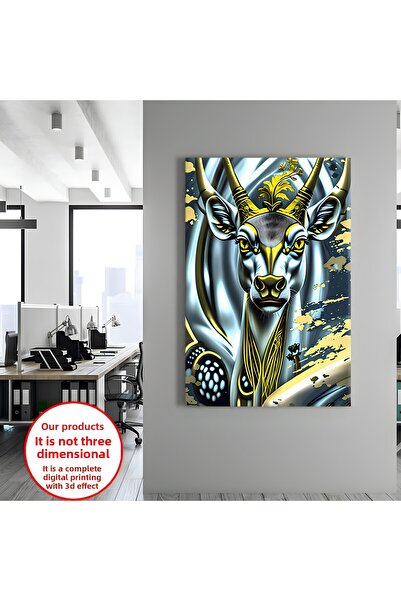 Harika bir ev PANZA-PICURĂRI DE PERETE-PIEȚĂ DE TABLĂ FIGURĂ ANIMALĂ EAGLE NI...