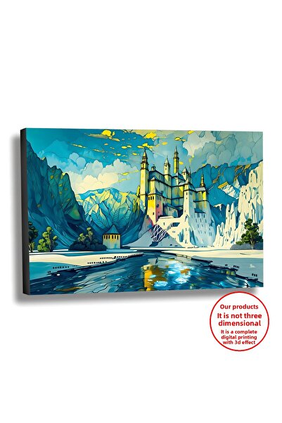 Harikabirev PANZA-PICURĂRI DE PERETE-PICURĂRI DE SALĂ TABLOU CU EFEKT DE ULEI...