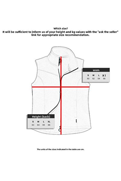 Cottonland Women's Catia Loose and Comfortable Cut Three Thread Non-Sharandon Sweat Vest Black