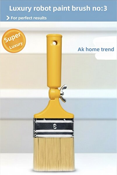 OSKAR FIRÇA Luxury Robot Trimming Paint Brush No:3