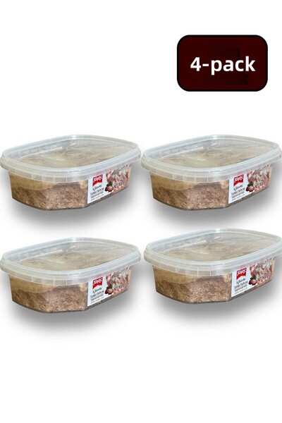 Tunas 4 Pieces of Cocoa Tahini Halva (4X1600=6400 Gr)