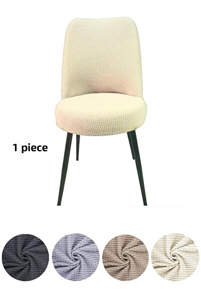 StarMall Washable Stretch Elastic Lycra Oval Chair Cover - Round Chair Cover ...
