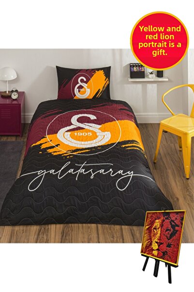 Taç Αδειοδοτημένο Πλήρες Σετ Galatasaray Aslan Mini 3D Πορτρέτο με Δώρο