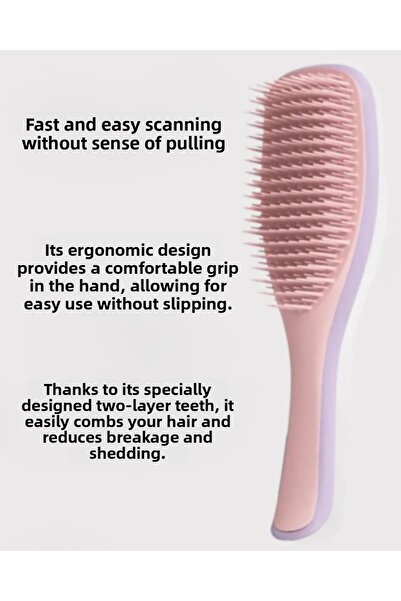 Nofella Νέας γενιάς υγρή βούρτσα ανοιχτήρι μαλλιών Magic Hair Brush