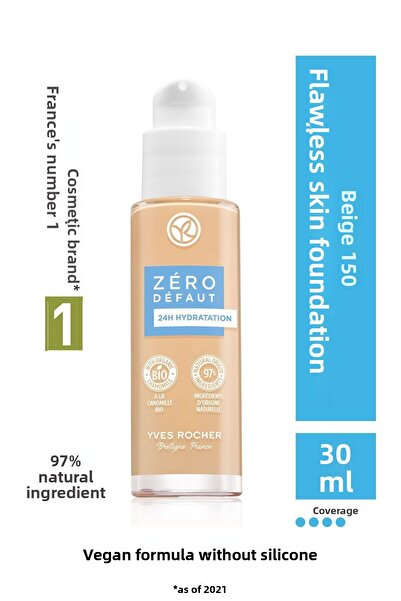 Yves Rocher Intense Moisturizing Flawless Skin Foundation That Provides High ...