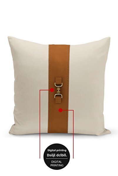 Bertille Home Classic Horse Series Double Sided Digital Printed Set of 3 Throw Pillow Covers (Horse)