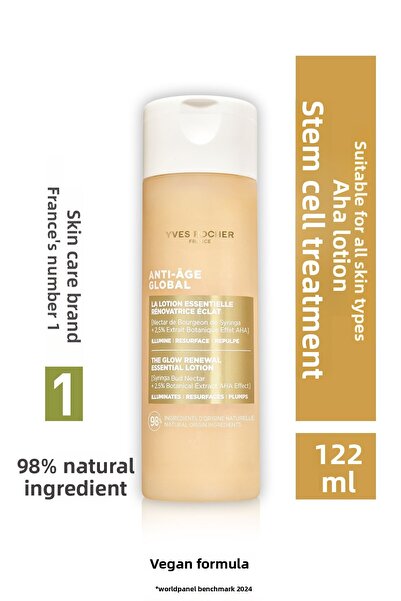 Yves Rocher لوشن العناية بالجذور العشبية المضاد للشيخوخة، الذي يجدد البشرة وي...