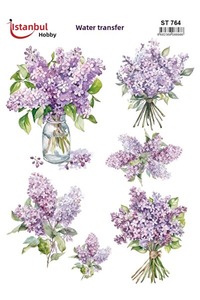 İstanbul Hobi ورق نقل مائي 25x35 سم ST-764