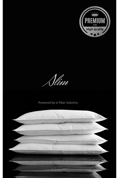 İzgi Concept 4 Premium Slim Pillows |   Slim Form |   Washable |   Hypoallergenic Micro Fabric |   Original Silicone